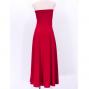 Hula Simple Knit Dress / High Waist Skirt / Red / G2517rd