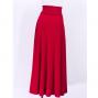 Hula Simple Knit Dress / High Waist Skirt / Red / G2517rd
