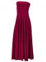 Hula Simple Knit Dress / High Waist Skirt / Wine / G2517wi