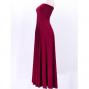 Hula Simple Knit Dress / High Waist Skirt / Wine / G2517wi