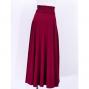 Hula Simple Knit Dress / High Waist Skirt / Wine / G2517wi