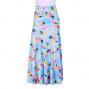 Hula Multi Way Plumeria Dress with Velvet / Luxury Collection / Blue / J2518bl