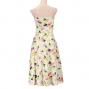 Hula Multi Way Plumeria Dress with Velvet / Luxury Collection / Cream / J2518cr