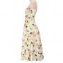Hula Multi Way Plumeria Dress with Velvet / Luxury Collection / Cream / J2518cr