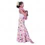 Hula Multi Way Plumeria Dress with Velvet / Luxury Collection / Pink / J2518pi