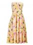 Hula Multi Way Plumeria Dress with Velvet / Luxury Collection / Yellow / J2518ye