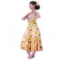 Hula Multi Way Plumeria Dress with Velvet / Luxury Collection / Yellow / J2518ye