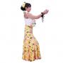 Hula Multi Way Plumeria Dress with Velvet / Luxury Collection / Yellow / J2518ye