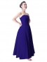 Hula Strapless Dress with Hawaiian Solid Fabric / Eggplant / G2550ep