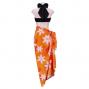 Hula Tiare Pareo / Orange / J2553nv