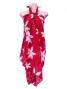 Hula Tiare Pareo / Red / J2553rd