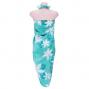 Hula Tiare Pareo / Turquoise Blue / J2553tbl