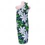 Hula Kahiko Pareo with attached Sash / Green / J2554gr