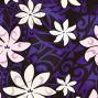 Hula Kahiko Pareo with attached Sash / Purple / J2554pu