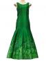 Hula Long Dress with Lokelani Print / Luxury Collection / Green / J2556gr