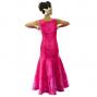 Hula Long Dress with Lokelani Print / Luxury Collection / Pink / J2556pi