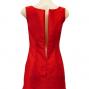 Hula Long Dress with Lokelani Print / Luxury Collection / Red / J2556rd