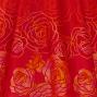 Hula Long Dress with Lokelani Print / Luxury Collection / Red / J2556rd