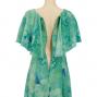 Hula Koshibo Long Cape Dress / Luxury Collection / Turquoise Blue / J2559tbl