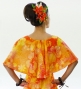 Hula Koshibo Long Cape Dress / Luxury Collection / Orange / J2559or