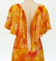Hula Koshibo Long Cape Dress / Luxury Collection / Orange / J2559or