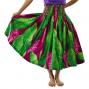 Hula Pa'u Skirt / Ginger / Fuchsia / J2564
