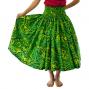 Hula Pa'u Skirt / Monstera & Honu / Green  / G2568