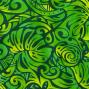 Hula Pa'u Skirt / Monstera & Honu / Green  / G2568