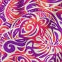 Hula Pa'u Skirt / Monstera & Honu / White & Purple / G2574