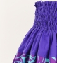 Hula Pa'u Skirt with Protea & Torch Ginger Print / Purple / G2630