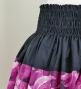 Hula Pa'u Skirt with Botanical Print / Pink / G2632