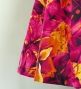 Hula Pa'u Skirt with Botanical Print / Orange / G2633