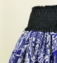 Hula Double & Reversible Pau Skirt with Kahiko Print / Black / G2638