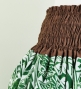 Hula Double & Reversible Pau Skirt with Kahiko Print / Brown / G2639