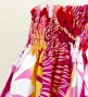 Hula Pa'u Skirt with Lehua & Tiare Print / Pink / J2659