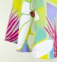 Hula Pa'u Skirt with Lehua & Tiare Print / Rainbow / J2661