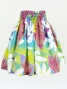 Hula Pa'u Skirt with Lehua & Tiare Print / Rainbow / J2661