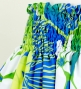 Hula Pa'u Skirt with Lehua & Tiare Print / Green / G2665