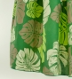 Hula Long Pa'u Skirt / Monstera Print / Green / J2667