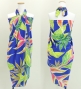 Hula Heliconia Pareo / Blue / J2971bl