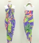 Hula Heliconia Pareo / Purple / J2671pu