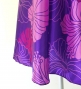 Hula Midi Dress with Hibiscus Print / Luxury Collection / Purple / J2672pu