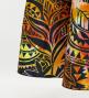 Hula Long Dress with Heliconia Print / Luxury Collection / Orange / J2679or