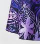 Hula Long Dress with Heliconia Print / Luxury Collection / Purple / J2679pu