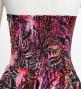 Hula Long Dress with Heliconia Print / Luxury Collection / Red / J2679rd