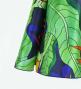Hula Midi Dress with Strelitzia Print / Luxury Collection / Blue / J2680bl