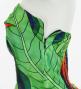 Hula Midi Dress with Strelitzia Print / Luxury Collection / Blue / J2680bl