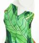 Hula Midi Dress with Strelitzia Print / Luxury Collection / Green / J2680gr