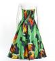 Hula Midi Dress with Strelitzia Print / Luxury Collection / Gray / J2680gy