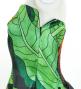 Hula Midi Dress with Strelitzia Print / Luxury Collection / Gray / J2680gy